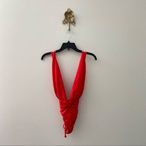 HAH Hot as Hell Comin in Haht Plunging Swimsuit S